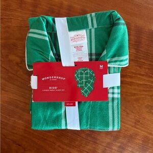 Wondershop Kids' Green Plaid Sleepwear